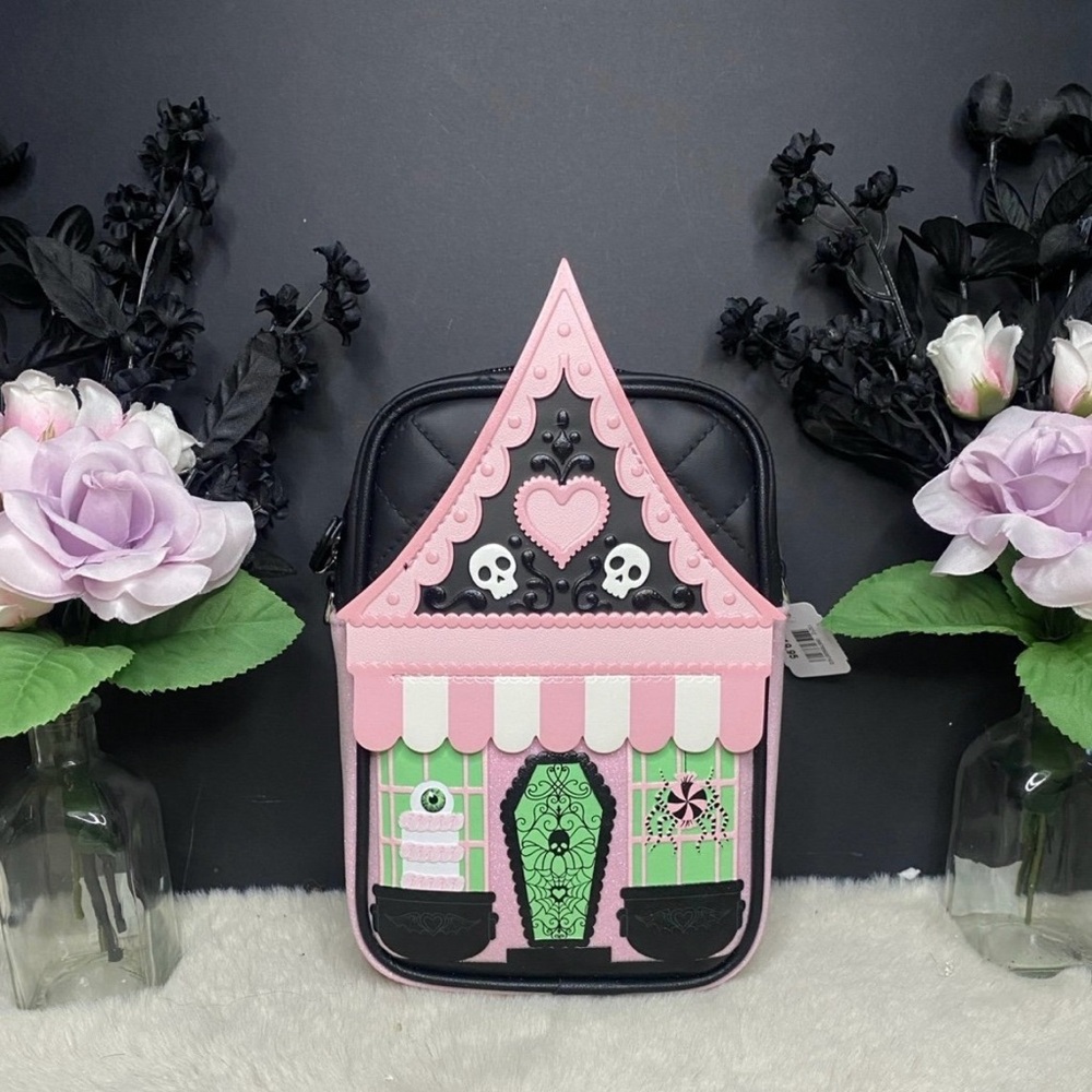 Bath & Body Works Halloween Haunted House Crossbody Bag - NWT - 2025